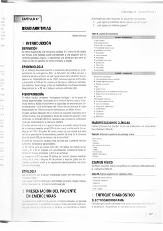 Manejo arritmias sintomáticas