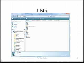 Profª Ana Teodoro 
Lista 
28  
