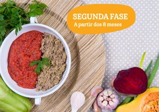 SEGUNDA FASE
A partir dos 8 meses
 