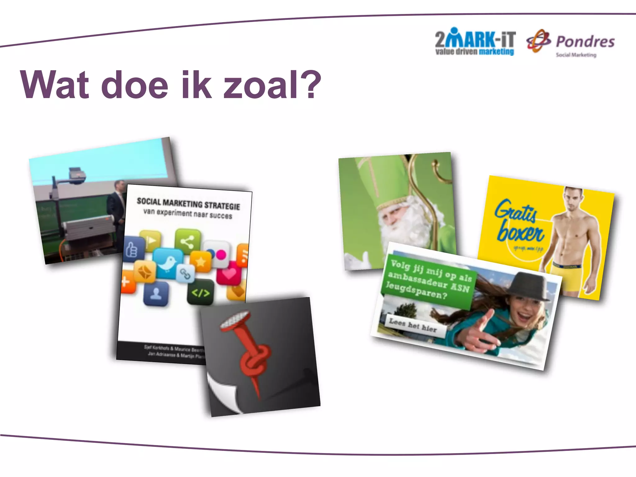 Wat doe ik zoal?
 