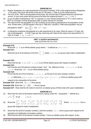 +2 maths pta question bank come book english medium | PDF