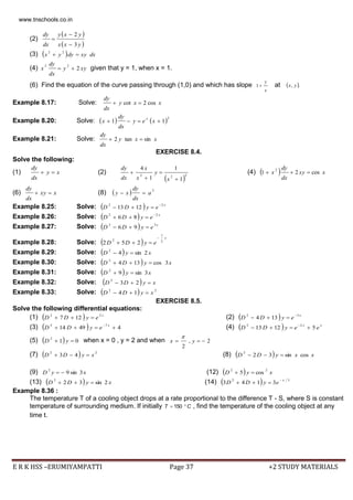 +2 maths pta question bank come book english medium | PDF