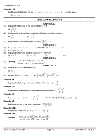 +2 maths pta question bank come book english medium | PDF