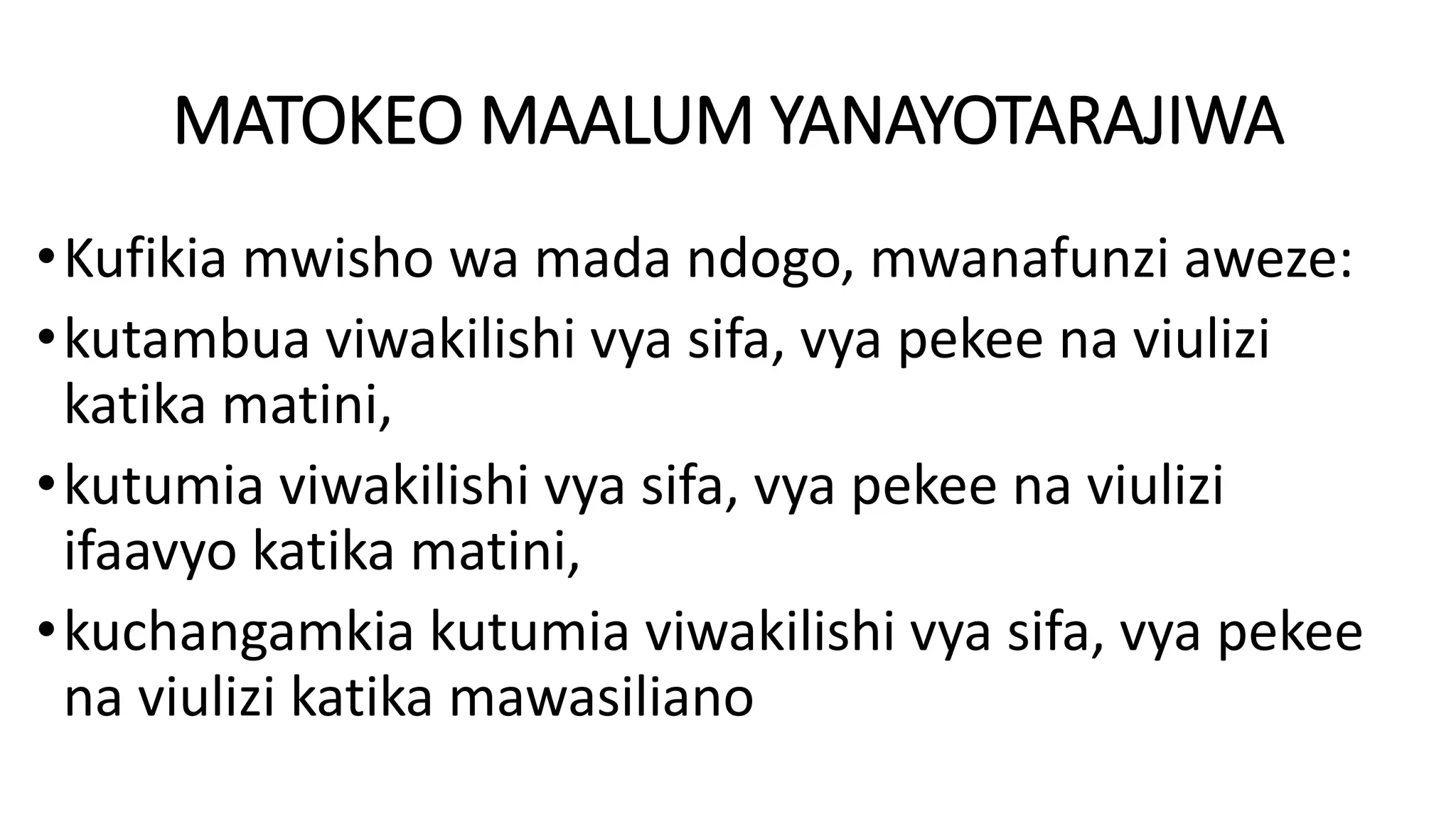 2 MATUMIZI YAFAAYO YA DAWA.pptx CBC GRADE 8 | PPTX