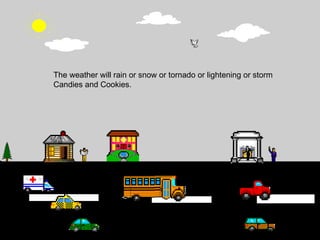 Cloudy with a chance of Cookies and Candies | PPT