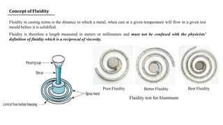 Fluidity Length 2 ME casting & solidification | PDF