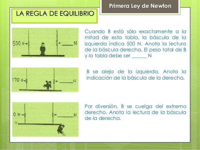 Primera ley de Newton