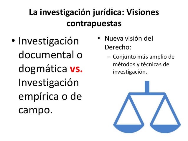 Resultado de imagen de investigacion empirica en derecho