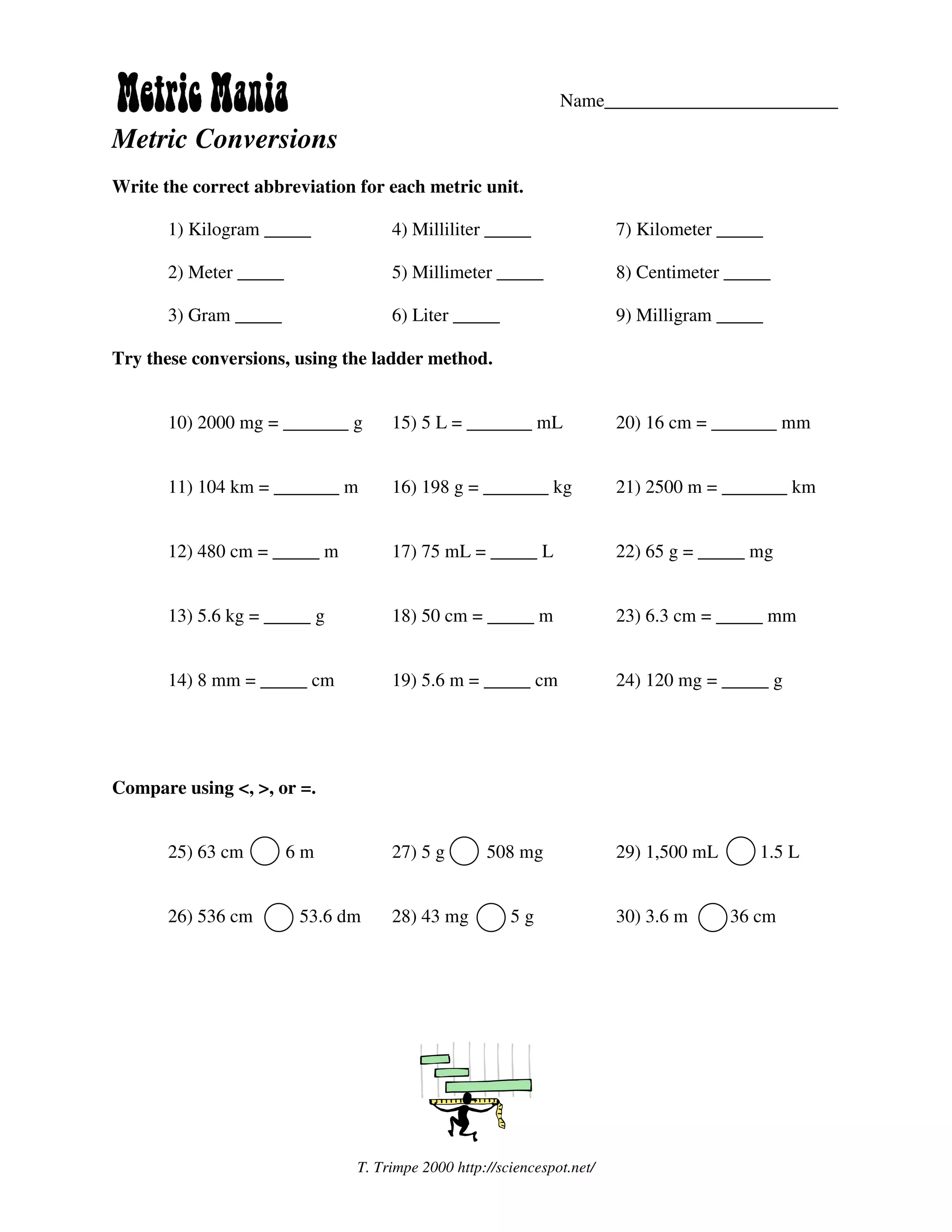 7 Page Printable Exploring Imperial Length Conversion Worksheet: Solve,  Compare, Convert Units (ages 6-11) - Etsy, image size:2048x2650