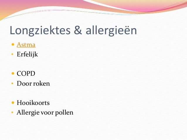 copd erfelijk
