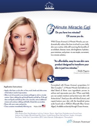2 Minute Miracle Gel | Ice Elements