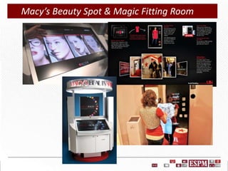 Macy’s Beauty Spot & Magic Fitting Room

 