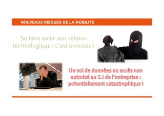 NOUVEAUX RISQUES DE LA MOBILITÉ

 