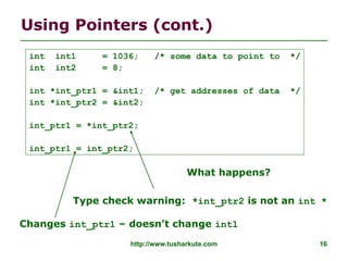 Module 02 Pointers in C | PDF