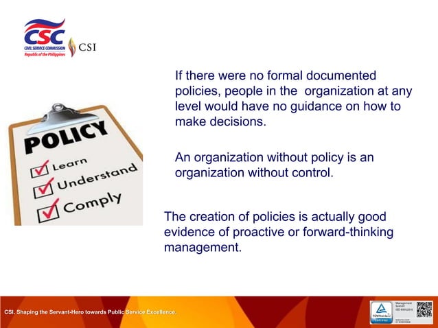 2 MODULE 1 FORMULATING VALUES POLICY GUIDELINES.pdf | Business ...