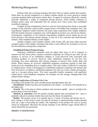 Marketing Management module 2 uma k | PDF