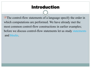 Comprehensive Guide to Control-Flow Statements in C Programming ...