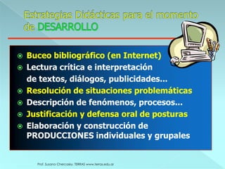 Estratégicas Innovadoras de Enseñanza