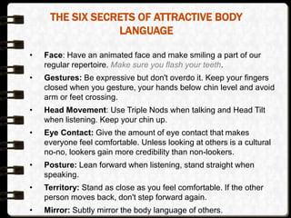 Body language | PPTX