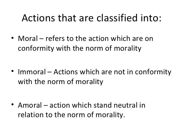 2 morality