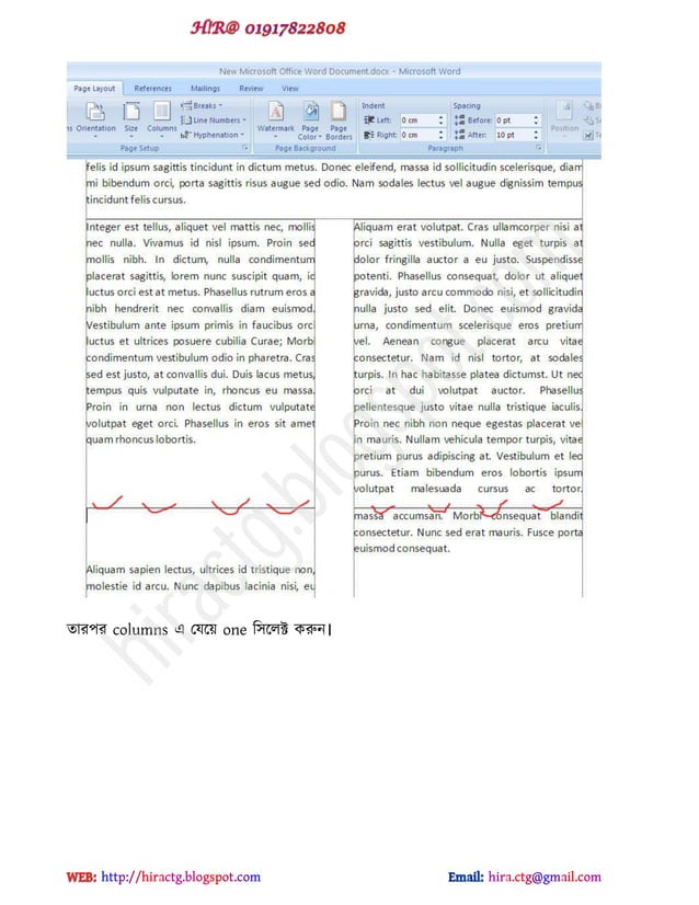 MICROSOFT OFFICE 2016 BANGLA TUTORIAL PDF visual data 3