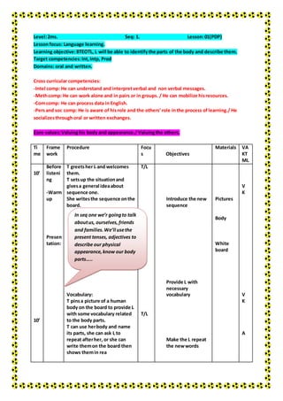 2 ms lesson plans 2nd g by precious rose 2017 2018 | DOCX