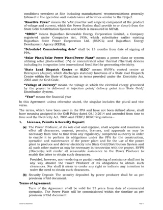 Request for Proposal (RfP) For Installation of 2 MW Canal Top Grid ...