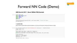 Forward NN Code (Demo)
 