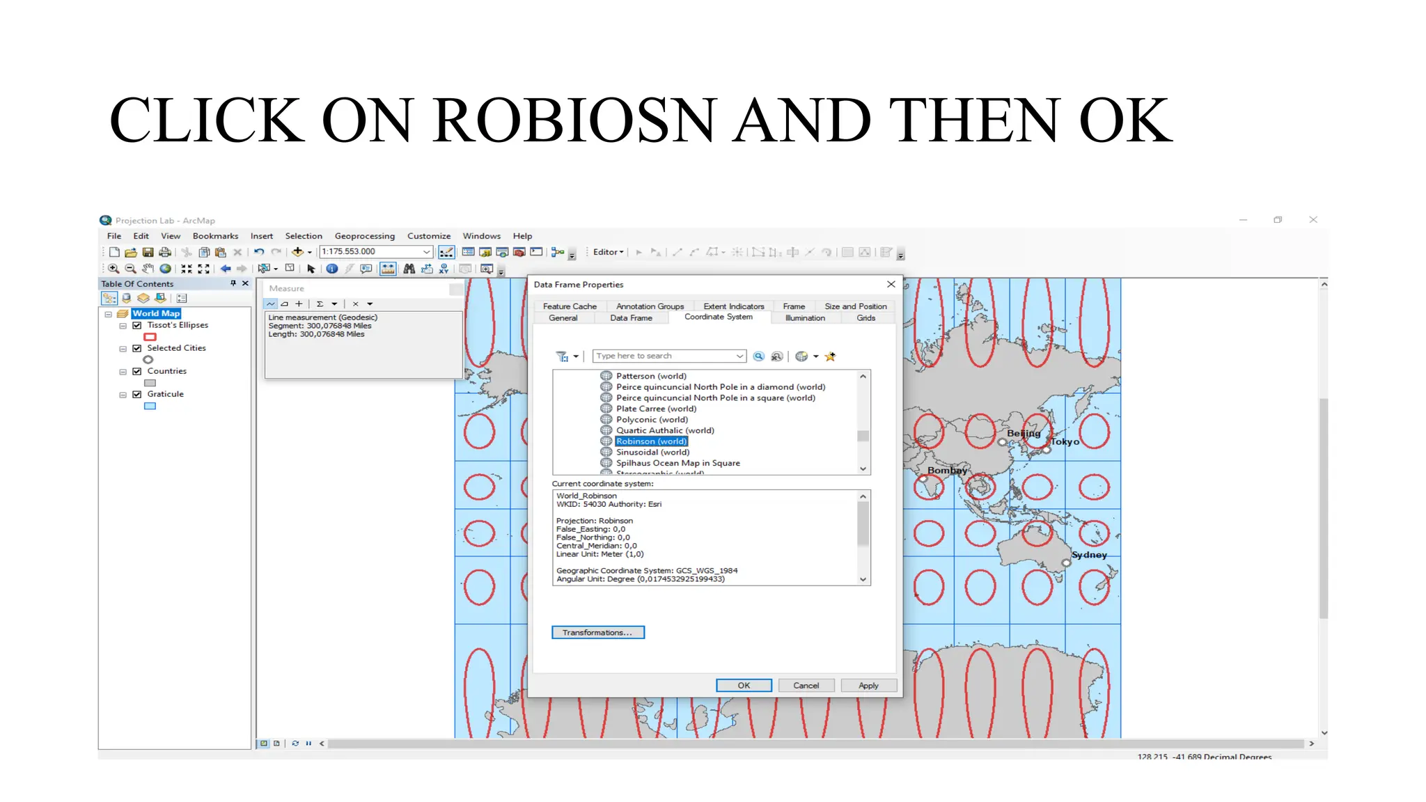 CLICK ON ROBIOSN AND THEN OK