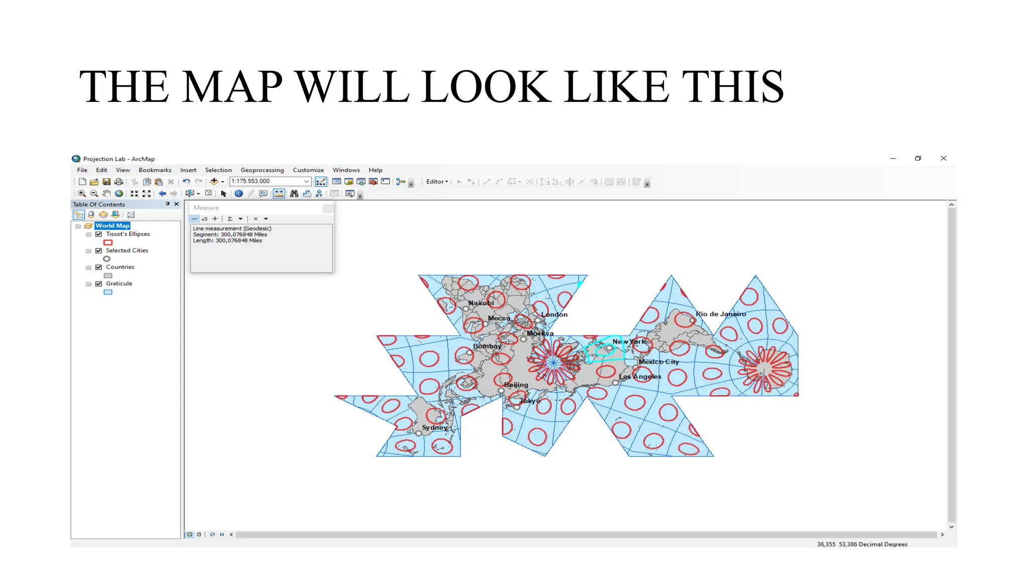 THE MAP WILL LOOK LIKE THIS