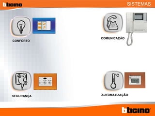 SEGURANÇA SISTEMAS CONFORTO COMUNICAÇÃO AUTOMATIZAÇÃO 