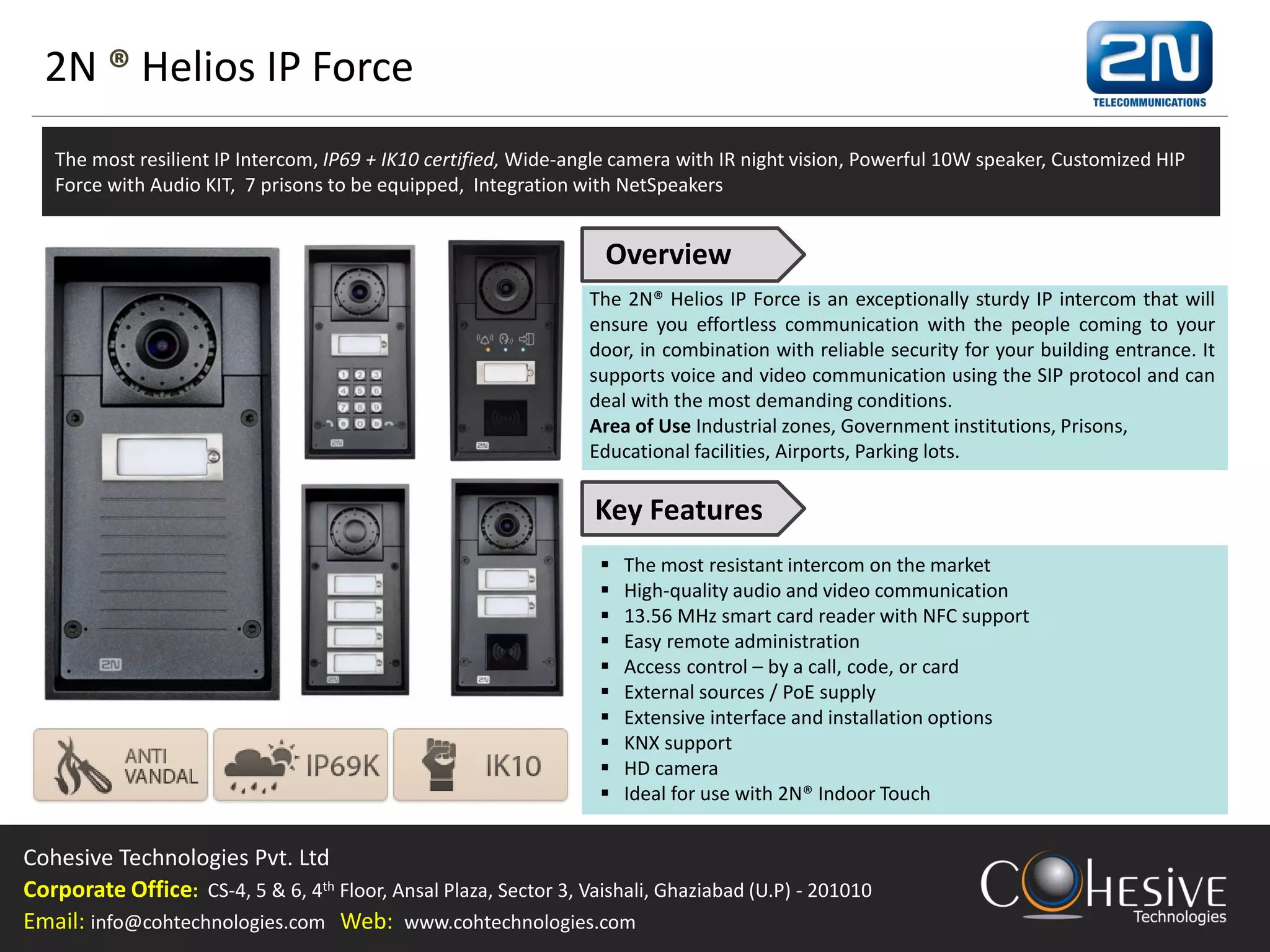 IP Intercoms & Paging System - 2N | PDF