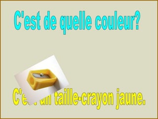 Les Couleurs
