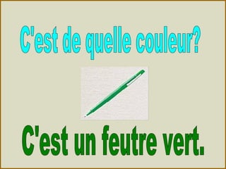 Les Couleurs