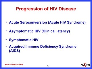 Acute Seroconversion Rash 2 natural history of hiv and who clinical staging naco lac m | PPT