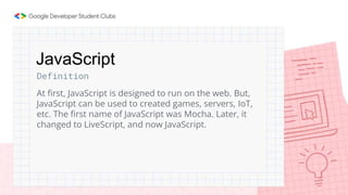 Bootcamp - Web Development Session 2 | PPTX