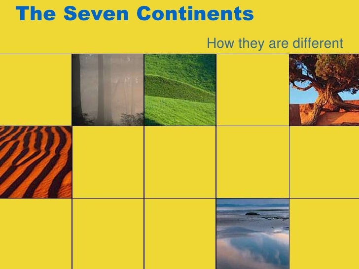 2nd 3rd Continents Quiz