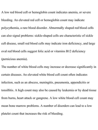 low hematocrit and hemoglobin pneumonia