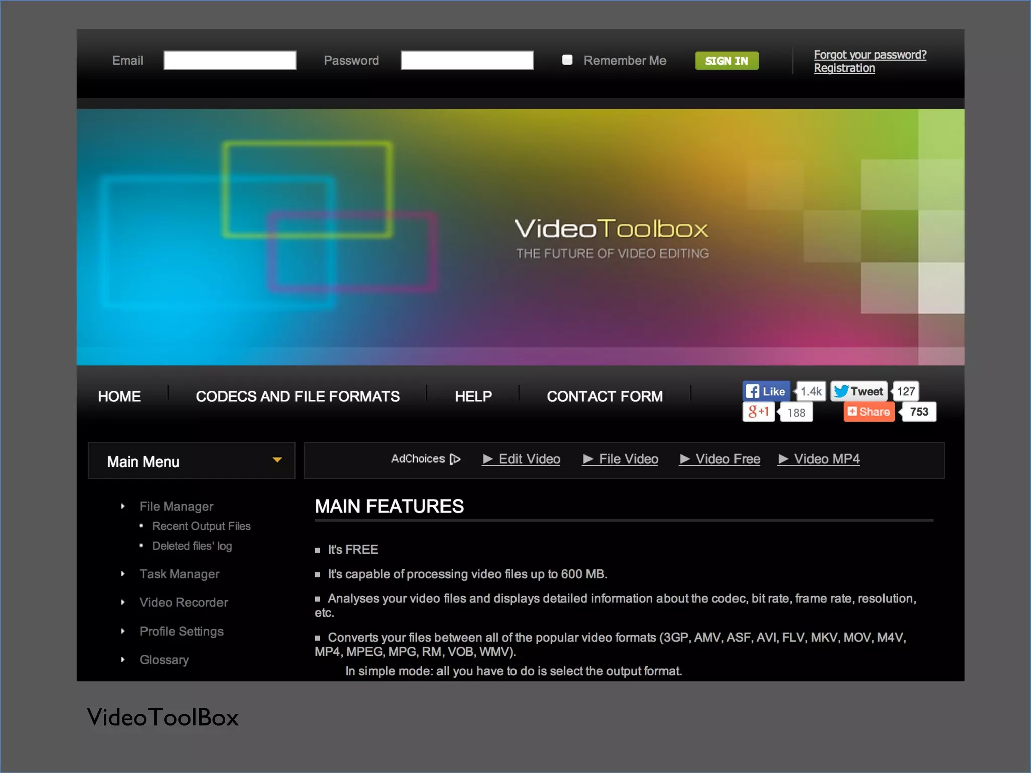 In practical termsTools
VideoToolBox
 