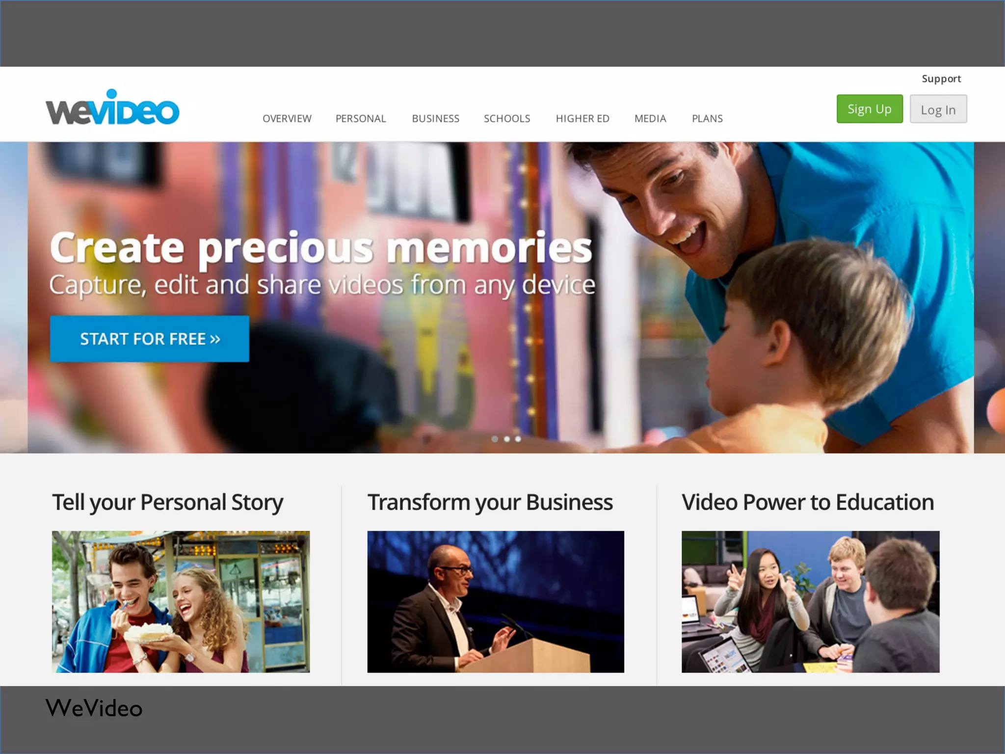 In practical termsTools
HTML5
WeVideo
 