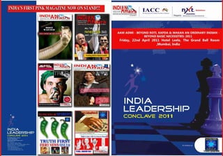 2nd annual india leadership conclave