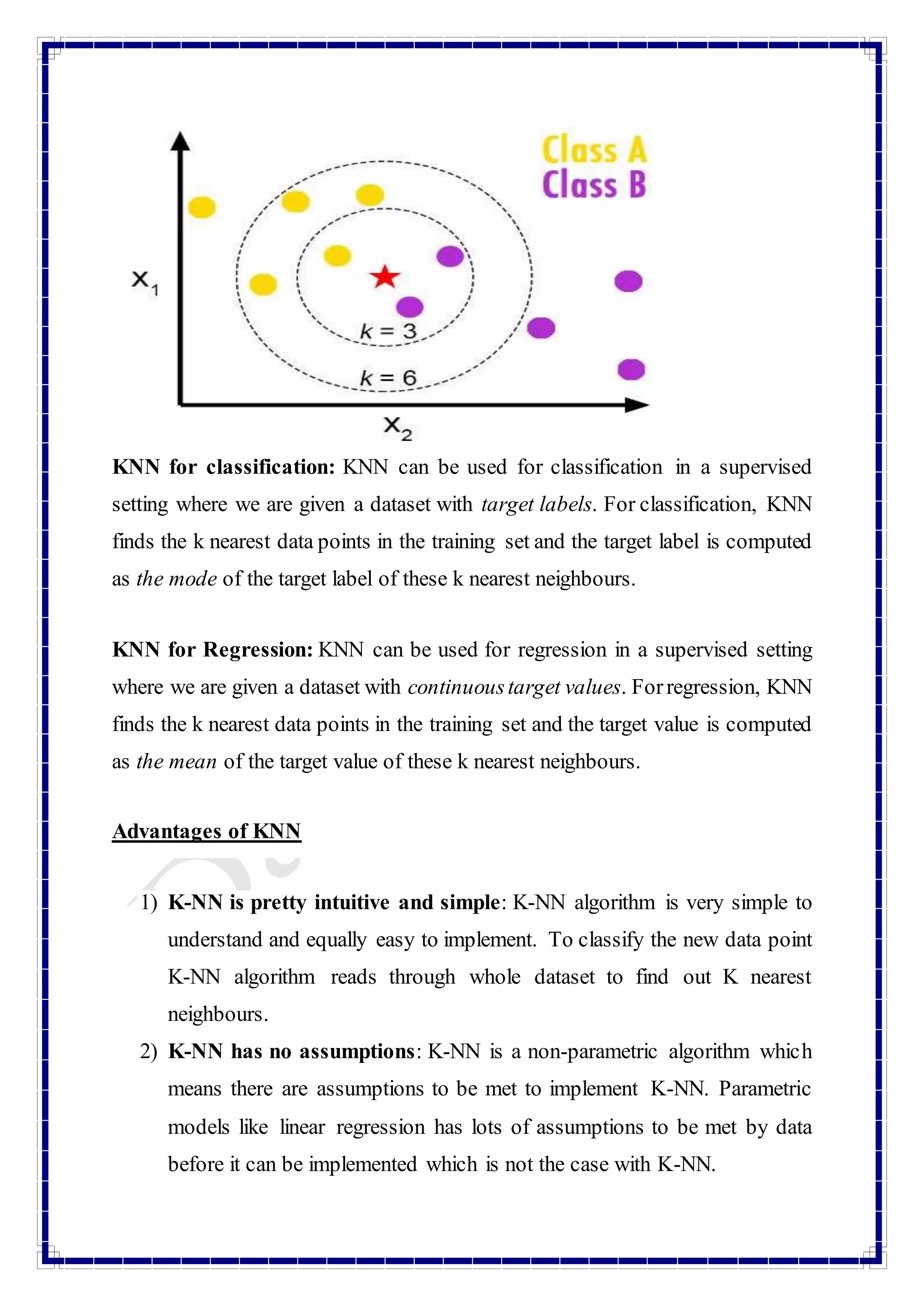 Types of Machine Learnig Algorithms(CART, ID3) | PDF