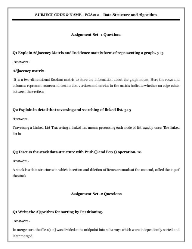 smu BCA 2 sem spring 2018 july/aug 2018 exam solved assignment