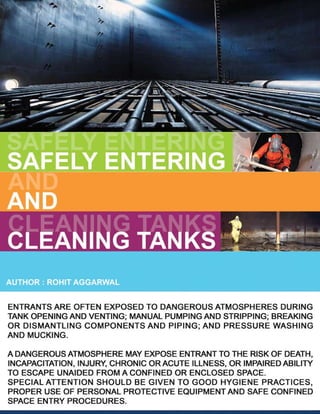 Safely Entering and Cleaning Tanks | PDF