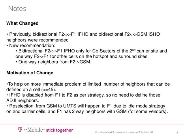 2nd carrier neighbor definition recommendation define recommendation