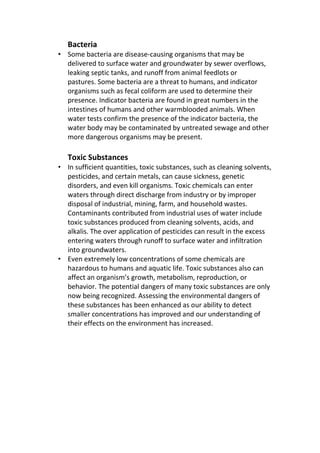 Ground water Survey and Water Quality | PDF