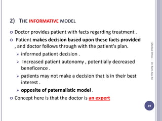 doctor patient relationship | PPTX