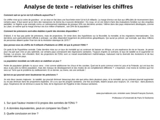 L'OCDE prévoit le basculement de la création de richesse [PIB mondial en PPA] OCDE : Organisation de Coopération et de Développement Économique, composée de 34 pays membres En quoi ces prévisions bouleversent-elles la vision des inégalités ? 