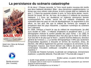 II. Des besoins pour 9 milliards d’hommes  2.1 Quelle croissance démographique? 