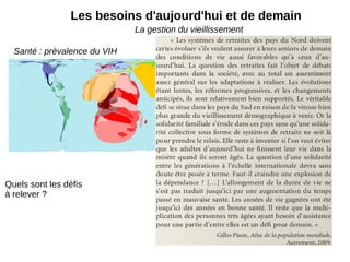 La croissance démographique : un avenir incertain Comment les courbes sont-elles présentées et pourquoi ? 
